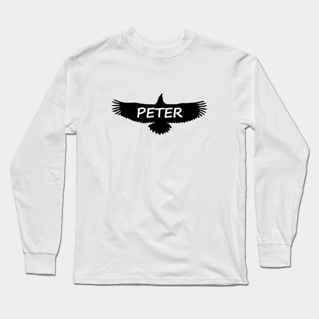 Peter Eagle Long Sleeve T-Shirt by gulden